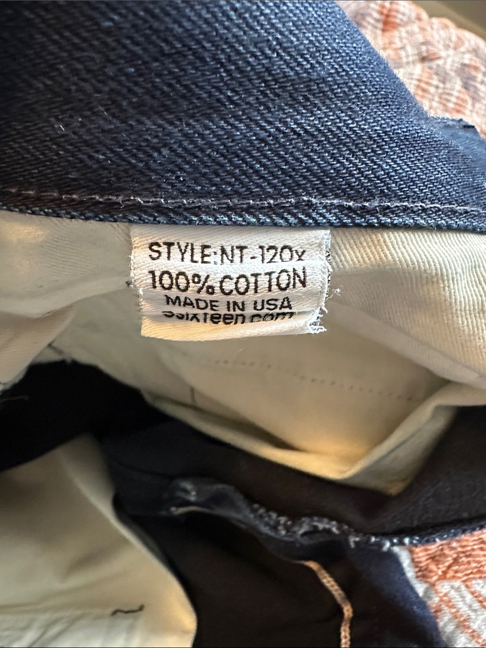 3sixteen Men's Navy Blue Jeans